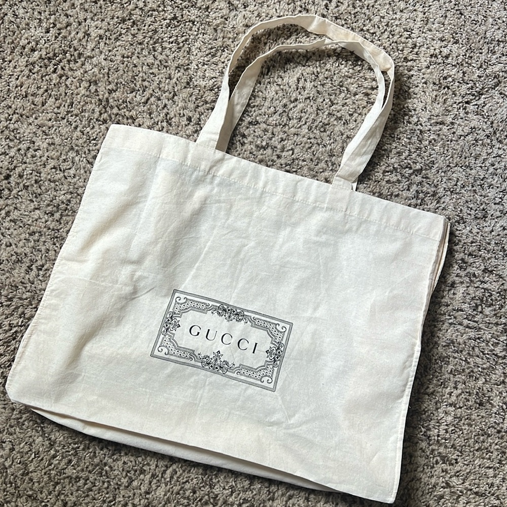 Gucci Oversized Cotton Tote